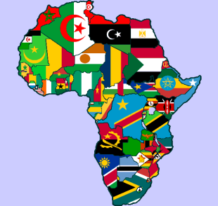 africa-flag-map