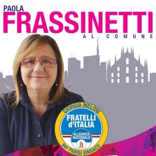 Paola Frassinetti, capogruppo uscente di FdI al comune di Milano