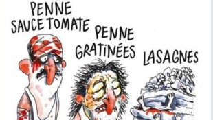 La vignetta del settimanale francese Charlie Hebdo
